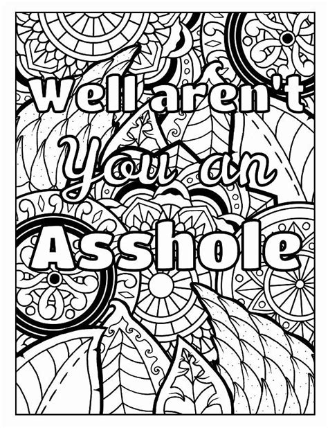 The Power of Profanity: Curse Word Coloring Pages for Empowerment